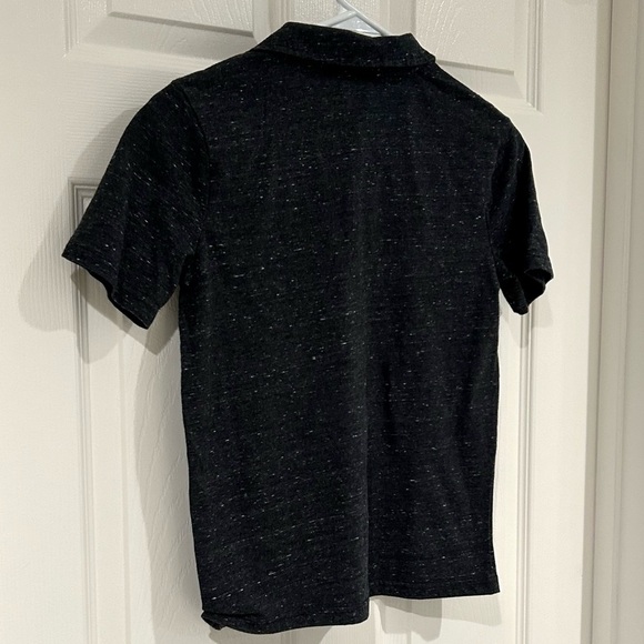 Old Navy & Arizona Jeans Boys Polo Shirts 10/12 Set Short Sleeve Blue Black - Picture 5 of 10
